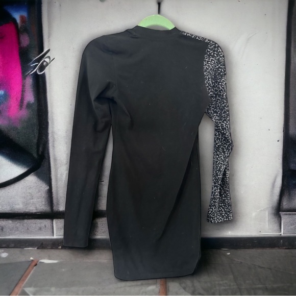 Fabulous Shenan leopard print blk/white (M) Made in USA - Picture 2 of 6